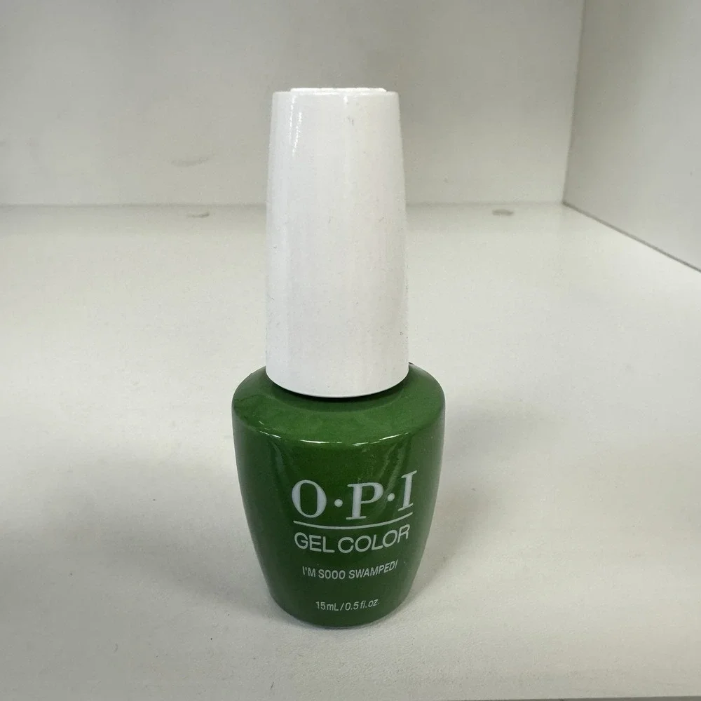 OPI Gel Soak OffNail Polish Lacquer GC N60 I'm Sooo Swamped! 0.5 Oz